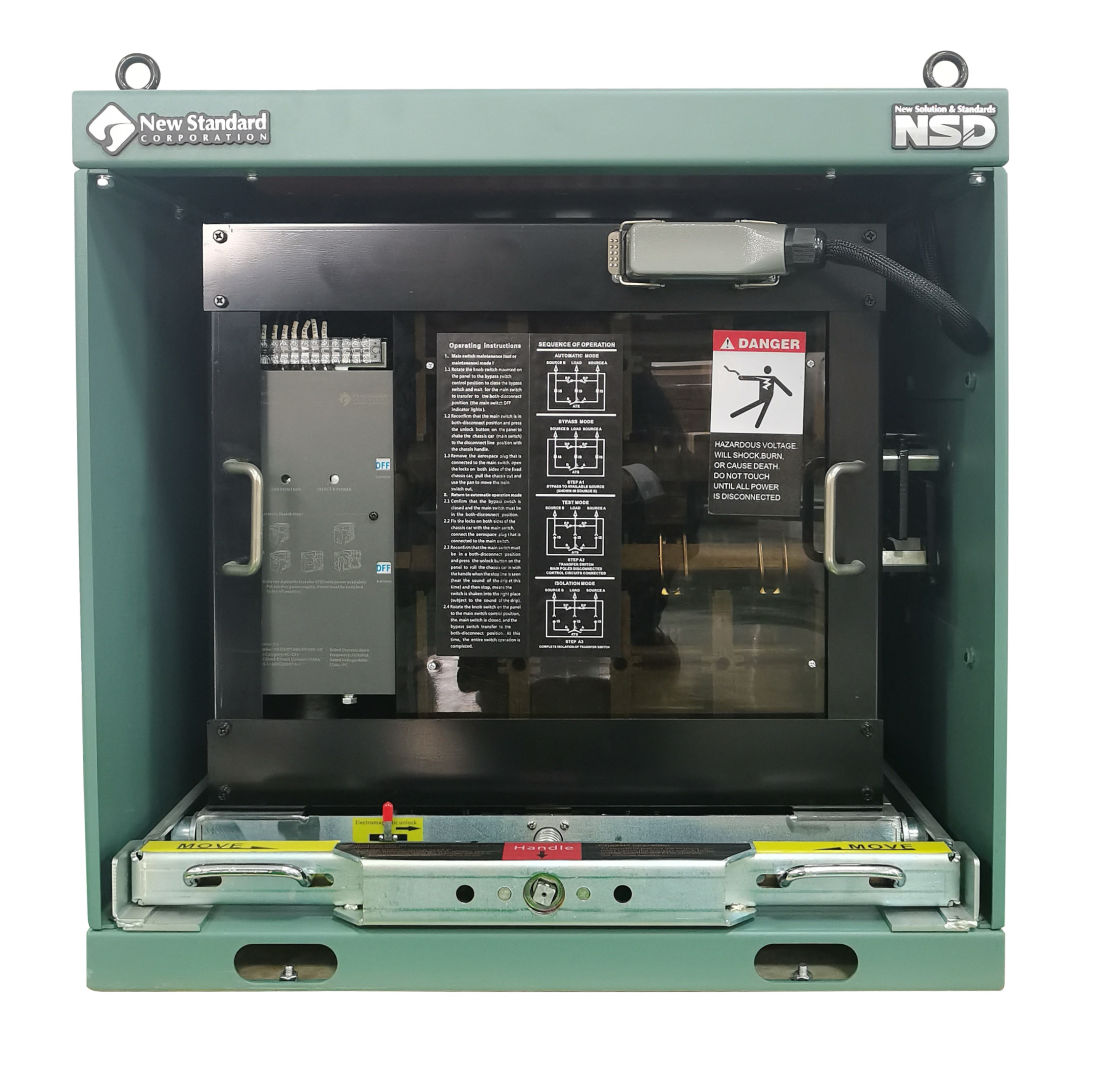  行业解决方案|0.4KV电源端抽出式带旁路型ATS数据中心应用解决方案